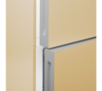 Холодильник с морозильником Maunfeld MFF185NFBG