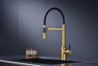 Смеситель Paulmark Magneto One Ma213188-BG (золото/брашированное золото)