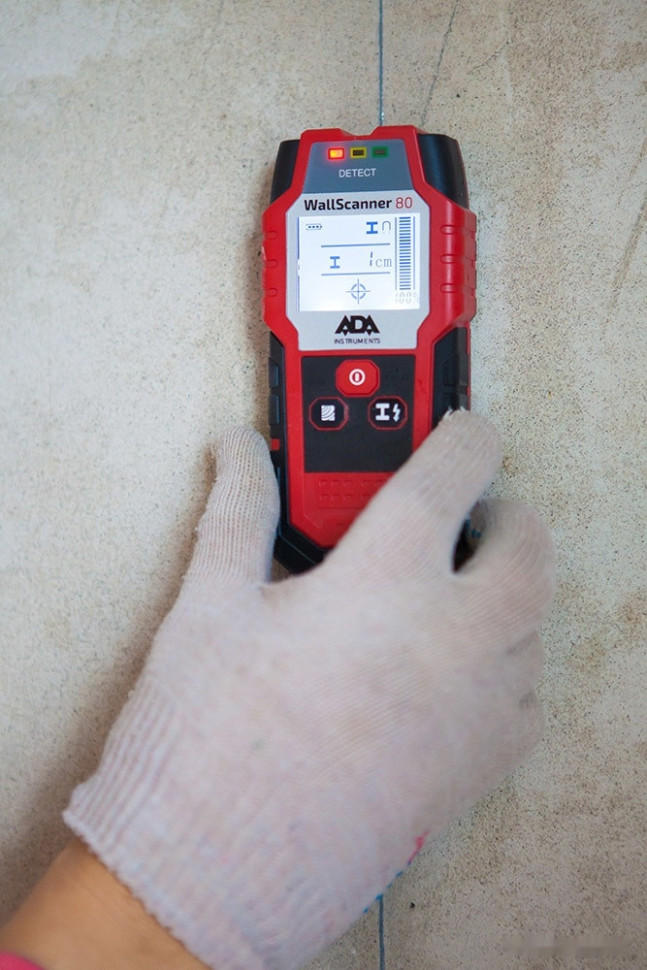 Детектор скрытой проводки ADA Instruments Wall Scanner 80