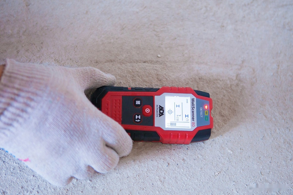 Детектор скрытой проводки ADA Instruments Wall Scanner 80