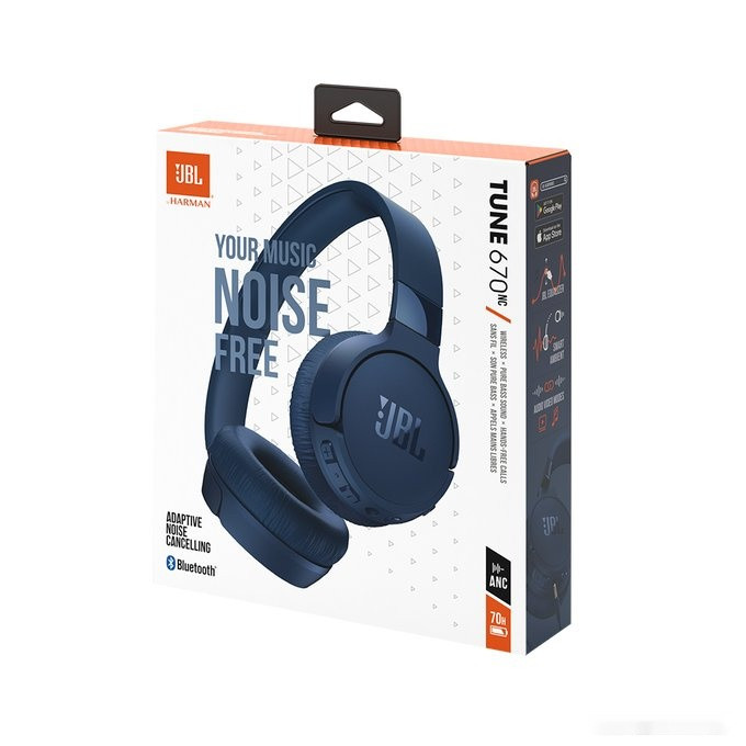 Наушники JBL Tune 670NC (темно-синий, китайская версия)