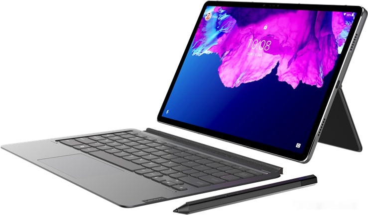 Планшет Lenovo Tab P11 Pro TB-J706L 128GB LTE (платиновый серый)