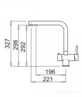 Смеситель Elleci Tourmaline M79 Aluminium