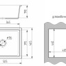 Кухонная мойка Gran-Stone GS 17 331 белая