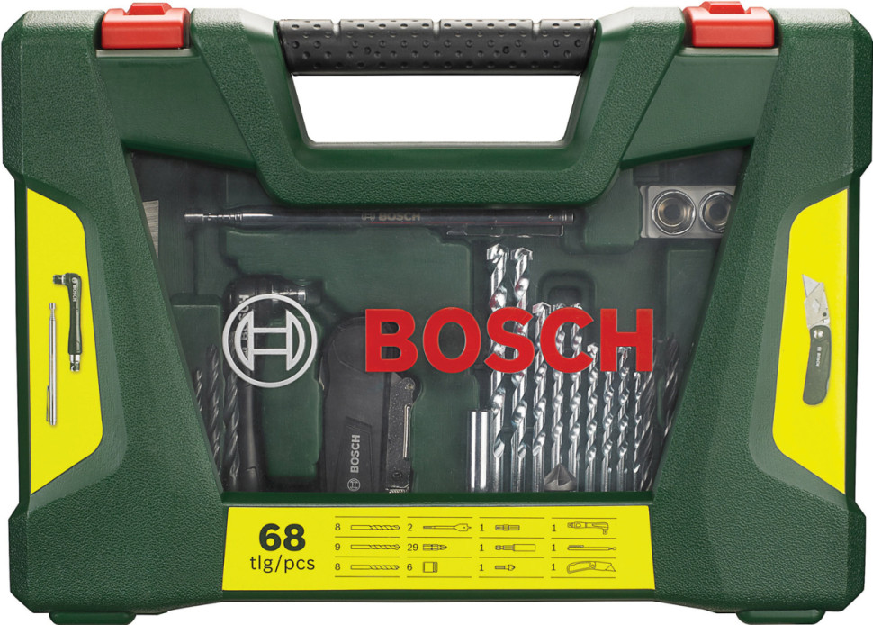 Универсальный набор Bosch V-Line 2607017191 68 предметов