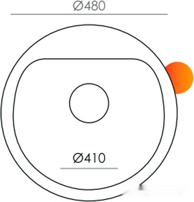 Кухонная мойка Quartz Bond 480 (уголь)