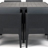 Обеденная группа Keter Columbia Dining Set 247484 (графит)