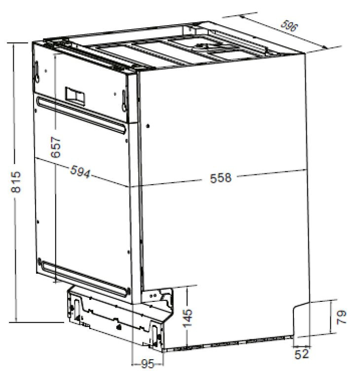 Посудомоечная машина ZorG Technology W60B2A411B-BE0