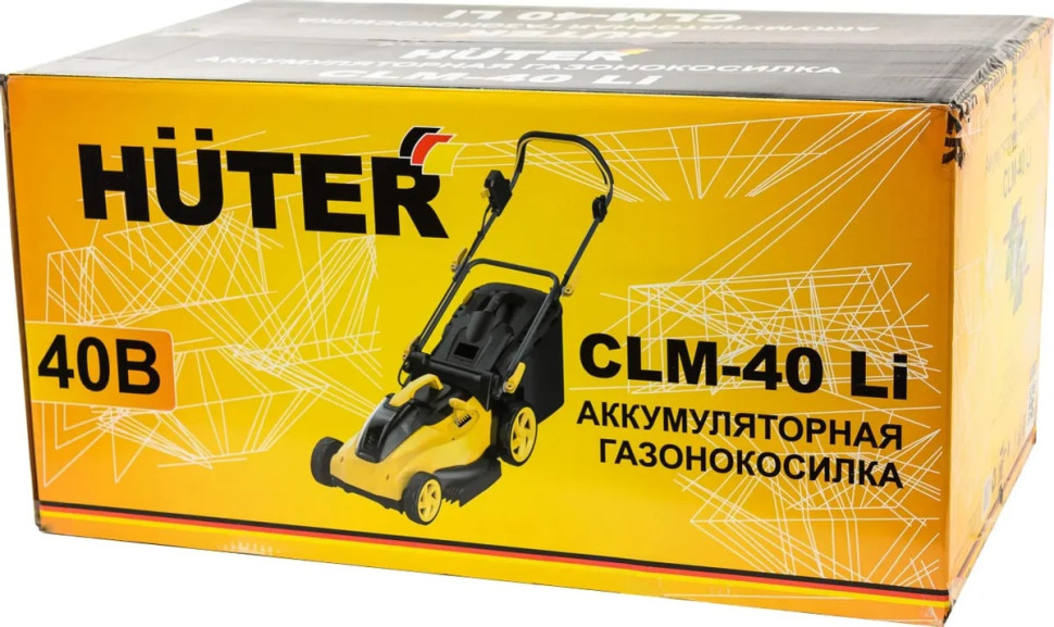 Электрическая газонокосилка  Huter CLM-40 Li