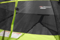 Батут Alpin 4.65 м с защитной сеткой и лестницей