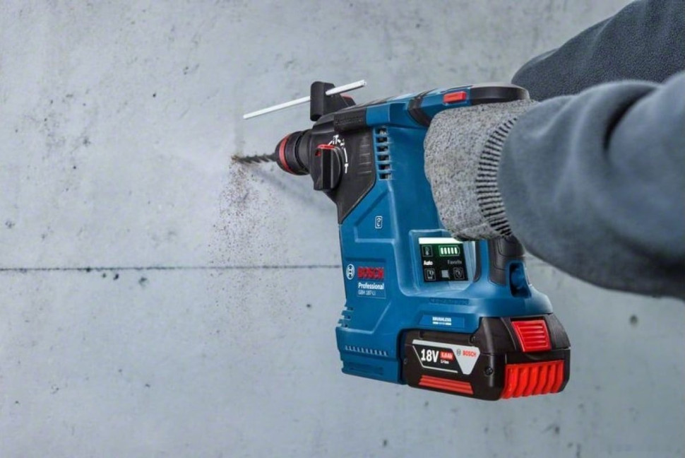 Перфоратор Bosch GBH 187-LI Professional 0611923022 (с 1-им АКБ, кейс)