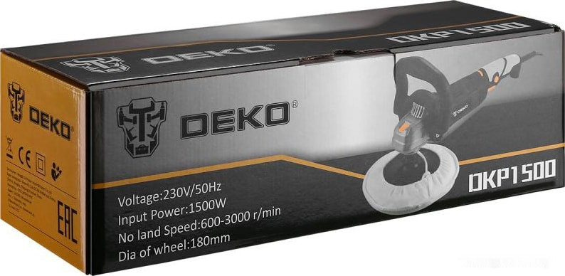 Шлифовальная машина Deko DKP1500