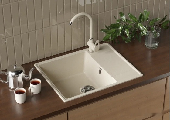 Кухонная мойка Ulgran QUARTZ Prima 605-08 (космос)
