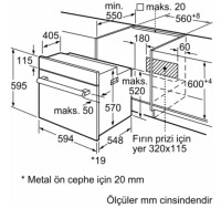 Духовой шкаф Bosch Serie 4 HBF514BH0T