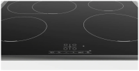 Индукционная варочная панель Bosch PIF645BB5E, цвет панели черный, цвет рамки серебристый