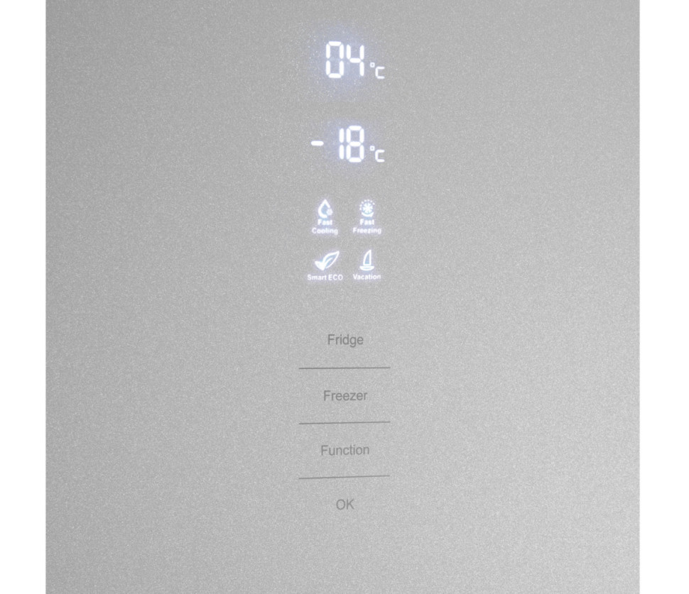 Холодильник с морозильником Maunfeld MFF185NFS