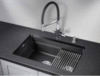 Кухонная мойка Granula KS-7304 (черный)