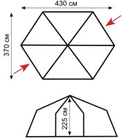 Палатка Tramp Mosquito LUX