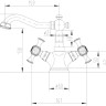 Смеситель Zorg A 7009U-ВR