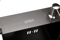 Кухонная мойка Avina HM5045 PVD (графит)