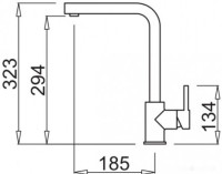 Смеситель Elleci Trail Cromo