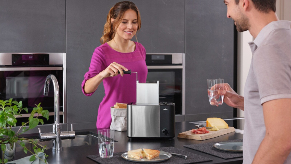 Тостер Braun HT5015BK