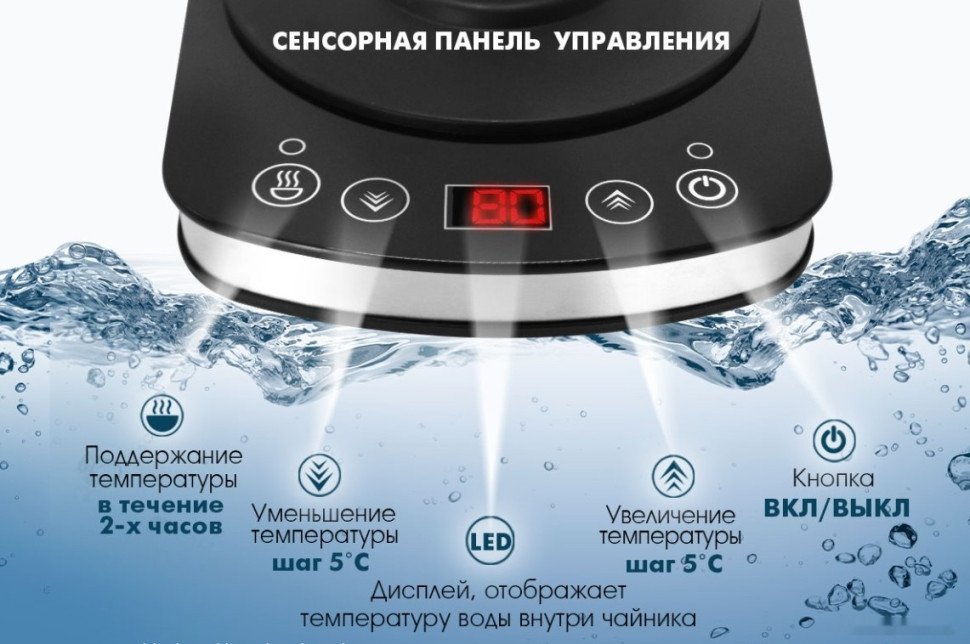 Электрический чайник Endever Skyline KR-367G