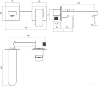 Смеситель Deante Azalia BDA 054L