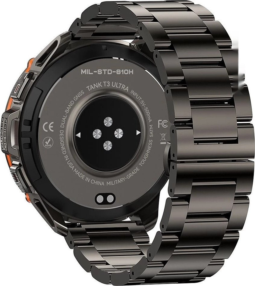 Умные часы Kospet Tank T3 Ultra Special Edition (черный)