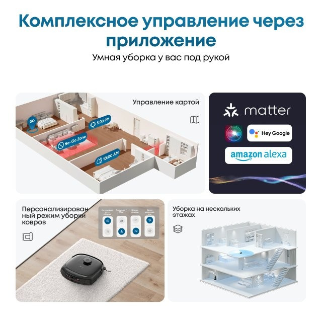 Робот-пылесос Eufy E25 (черный)