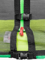 Батут Alpin 4.90 м с защитной сеткой и лестницей