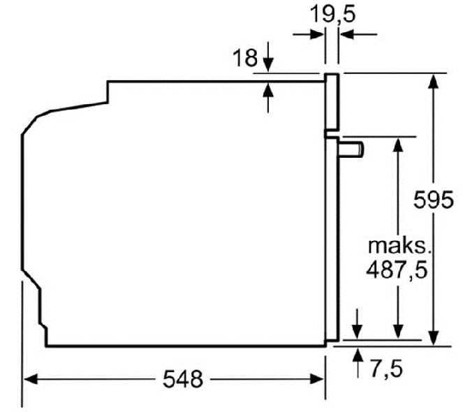 Духовой шкаф Bosch HBG633NS1