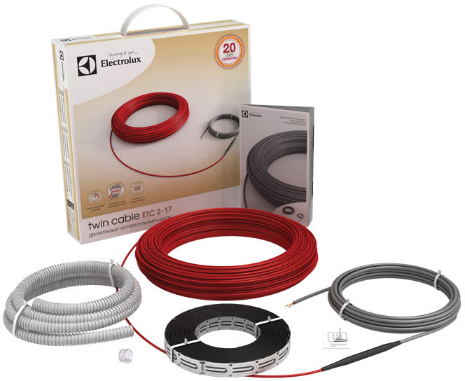 Теплый пол Electrolux Twin Cable ETC 2-17-600