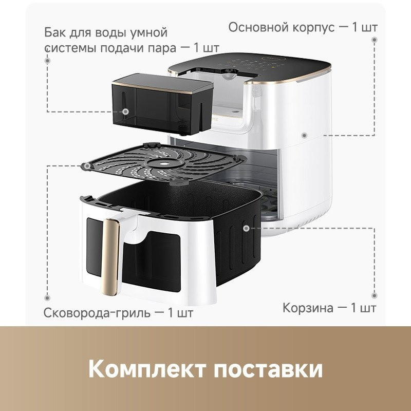Аэрогриль Dreame Air Fryer AF30 White