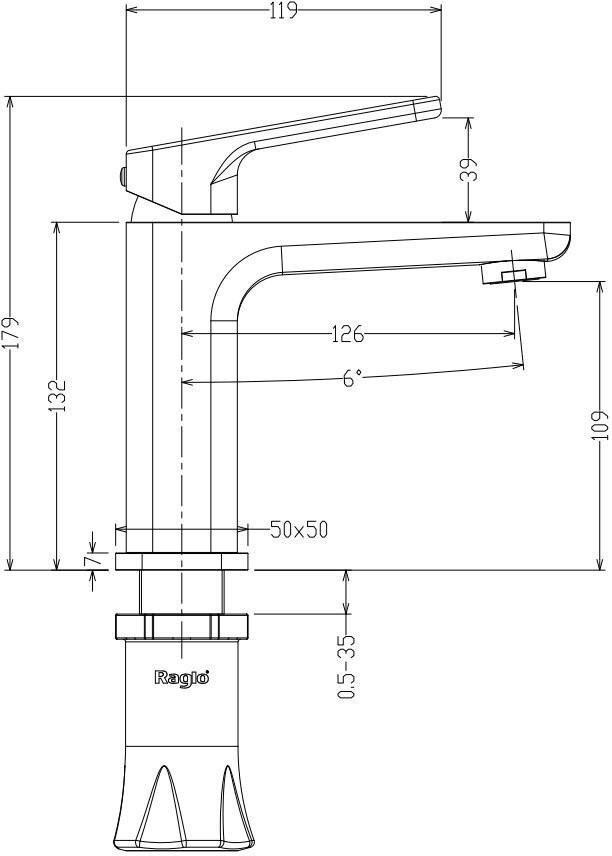 Смеситель Raglo R51.10