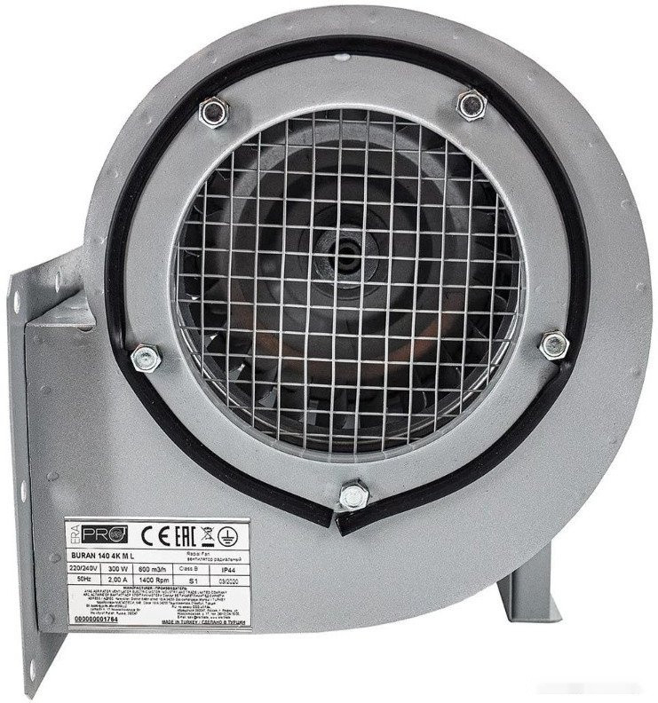 Радиальный вентилятор ERA Pro Buran 140 2K M L