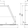 Вытяжка Elikor Врезной блок Flat 52П-650-К3Д (белый)