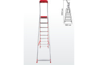 Лестница-стремянка Новая Высота NV 3118 (9 ступеней)