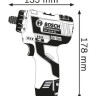 Дрель-шуруповерт Bosch GSR 10.8 V-EC HX