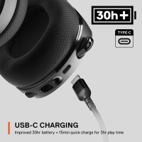 Наушники SteelSeries Arctis 7+ Wireless (черный)