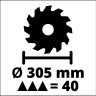 Торцовочная пила Einhell TC-MS 3017 T 4300347