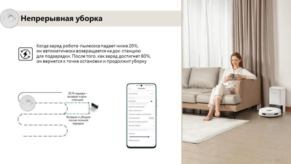 Робот-пылесос Honor Choice Robot Cleaner R2S Plus (международная версия, белый)