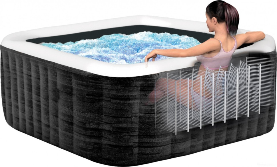 Бассейн INTEX Greystone Deluxe 28450 (175х71)
