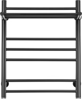 Полотенцесушитель Ростела Свирель V+ 500x700/8 1&quot; (Ral 9005, нижнее подключение)