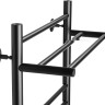 Полотенцесушитель Ростела Свирель V+ 500x700/8 1" (Ral 9005, нижнее подключение)