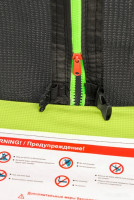 Батут Alpin Inside 3.12 м с защитной сеткой и лестницей