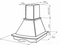 Вытяжка ZorG Technology Tempo 90 (1000 куб. м/ч)