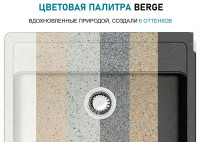 Кухонная мойка Berge BR-4200 (графит матовый)