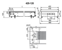 Радиатор Techno Usual KVZ 420-120-4200
