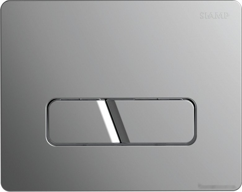 Система инсталляции SIAMP Bcu Ingenio с панелью Cut (матовый хром)